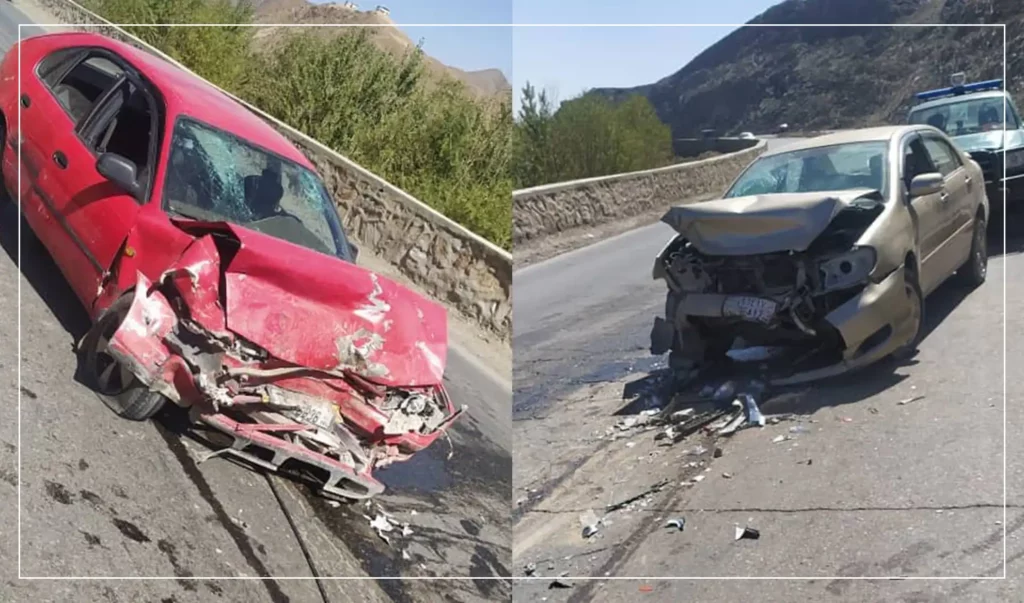 حادثۀ ترافیکی در لوگر ۶ زخمی بر جا گذاشت