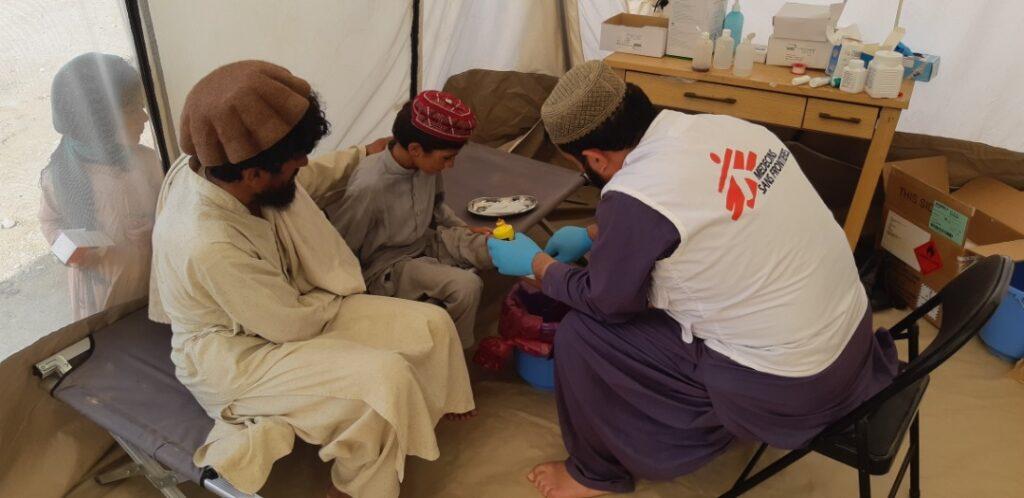 Emergency quake response completed: MSF