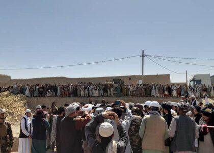 سنگ تهداب یک باب مسجد جامع به هزینۀ ۳۰ میلیون افغانی در سرپل گذاشته شد