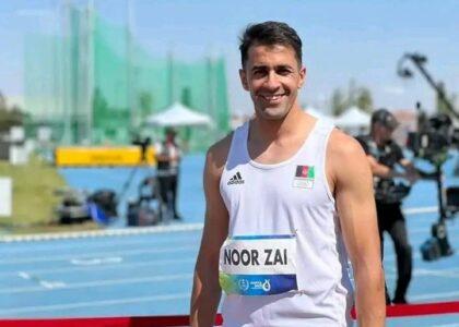 Afghan refugee gets first position in running competition