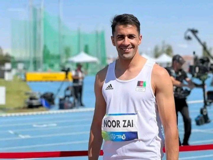 Afghan refugee gets first position in running competition