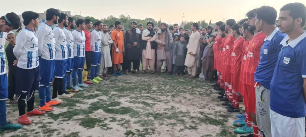 Soccer contest involving 10 teams kicks off in Zabul