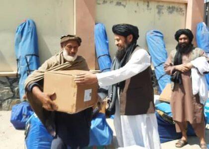 987 vulnerable families get cash, food aid in Kabul, Laghman, Wardak
