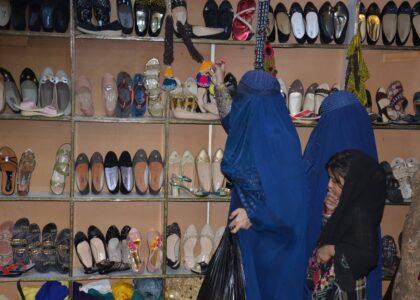 Khost women’s only market business flourishes