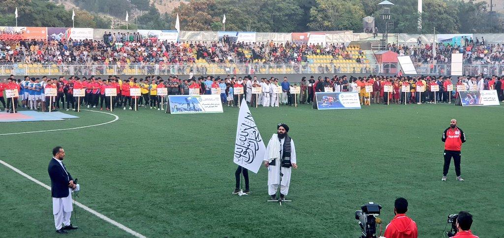Sports exhibition held in Kabul to celebrate US withdrawal from Afghanistan