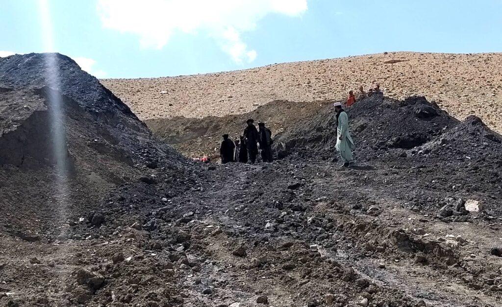 Excavation from coal reserve in Paktika begins