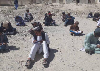 Sangin residents ask govt to repair damaged school buildings