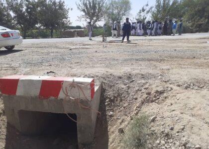 Destroyed in past war, 40 culverts repaired in Helmand