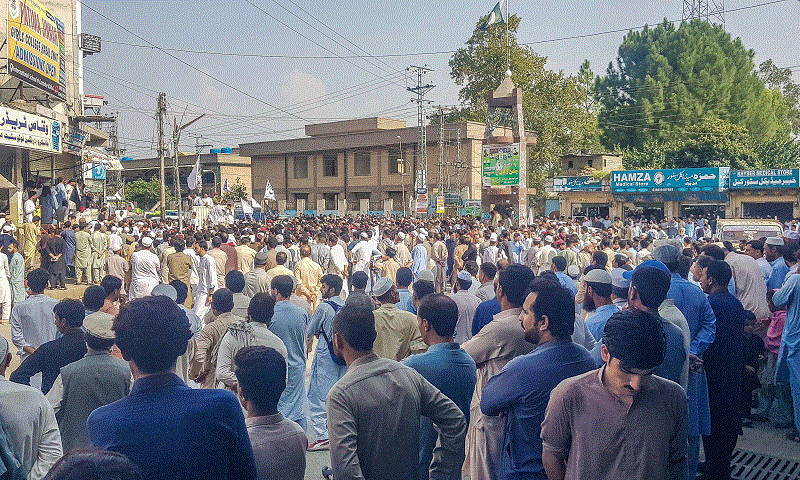 Fresh wave of militancy triggers protest in Swat