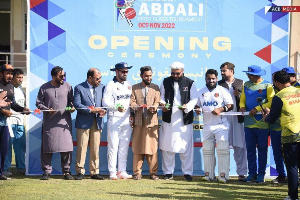 د احمد شاه ابدالي “فرسټ کلاس” کرکټ سياليو پنځم پړاو پيل شو