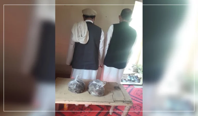 دو تن در پیوند به  قاچاق ۶۹۰۰ گرام تریاک در کاپیسا بازداشت شدند