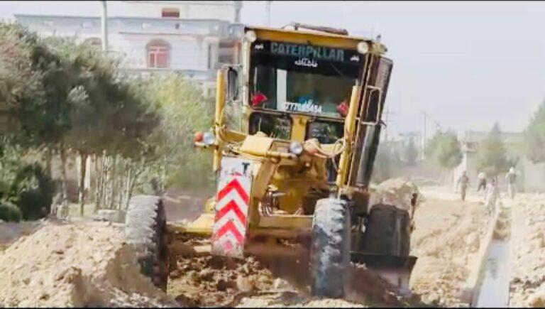 کار ۲۱ پروژۀ عام‌المنفعه در شهر مزارشریف آغاز شد