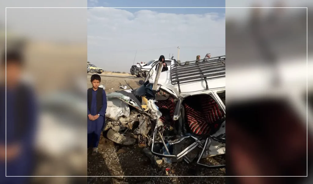 حادثۀ ترافیکی در شاهراه بلخ – جوزجان، ۷ نفر کشته و زخمی برجا گذاشت