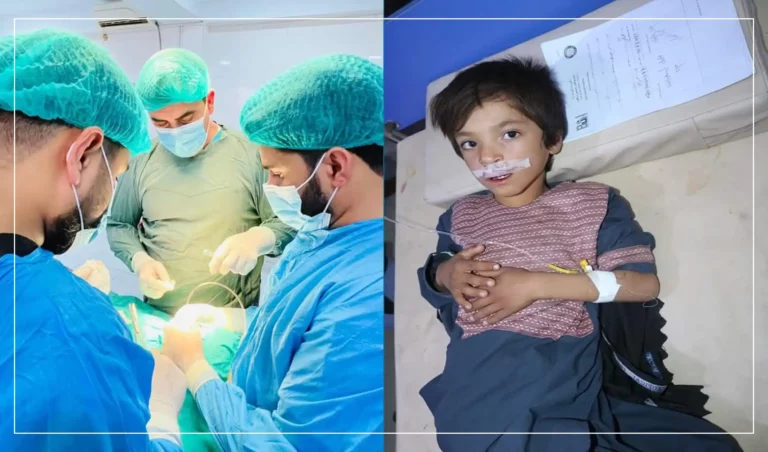 یک داکتر افغان در هلمند ۲۰۰ کودک مصاب به لب چاک را رایگان عملیات می‌کند