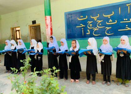UNICEF distributes stationary to students in Kunar