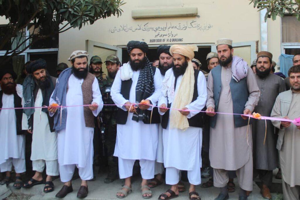 د لغمان د څلورو ولسوالیو د امنیه قوماندانیو ودانۍ بیارغول کېږي