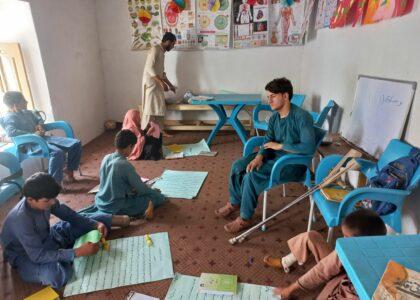 Eight disabled children of a family study for better future