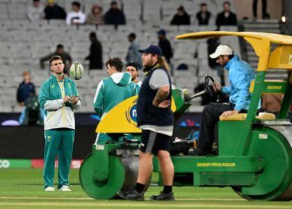 England-Australia match washed out by rain in Melbourne