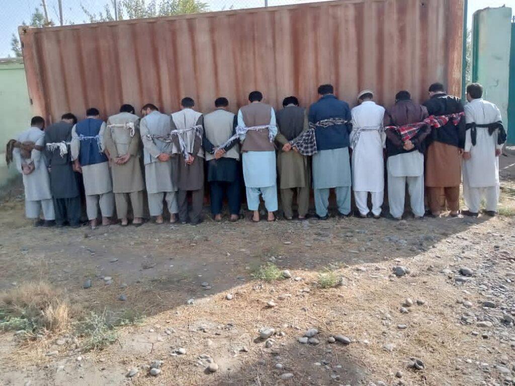 16 suspected criminals detained in Kunduz