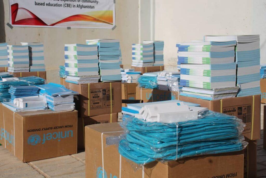 Stationary distributed to 5,000 students in Jawzjan