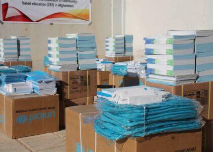 Stationary distributed to 5,000 students in Jawzjan