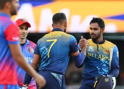 Sri Lanka beat Afghanistan by 6 wickets