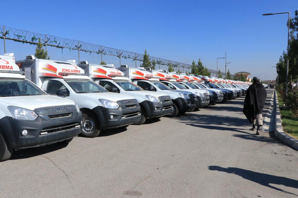 Public health ministry gets 125 ambulances