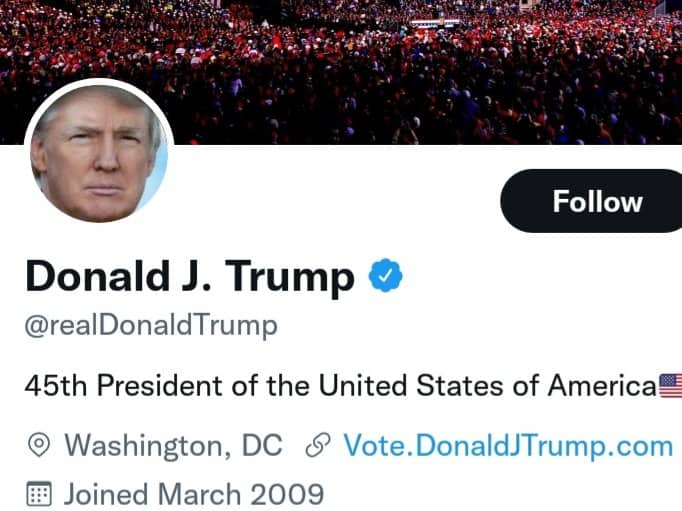 Ex-US president Trump’s Twitter account reactivated