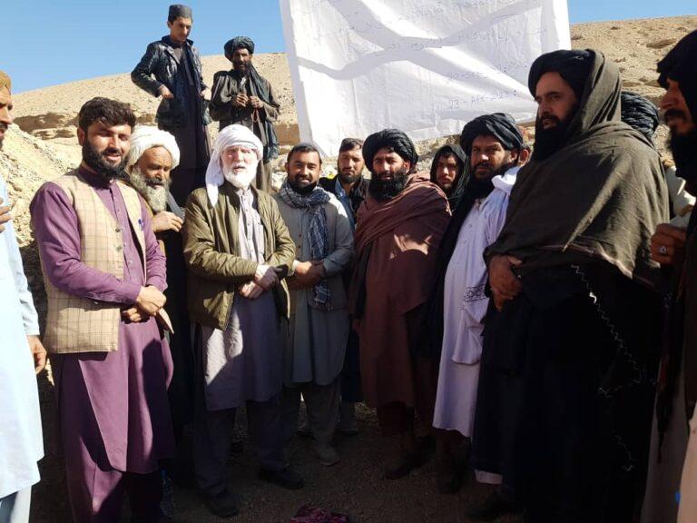 ترینکوټ کې د یوه چک‌ډیم جوړولو چارې پيل شوې