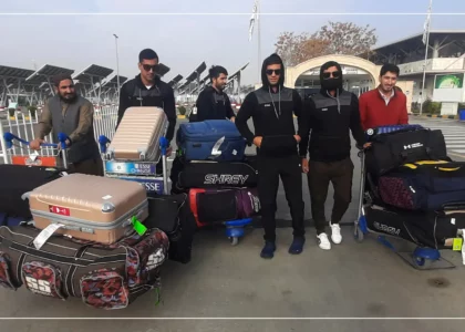 Afghanistan cricket team returns home from Australia