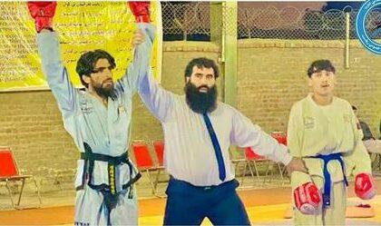 Kabul bags 1st position in Khost taekwondo contest