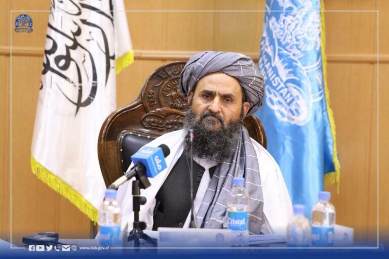 ملا برادر: به‌زودی بورد مشورتی اقتصادی تشکیل خواهد شد