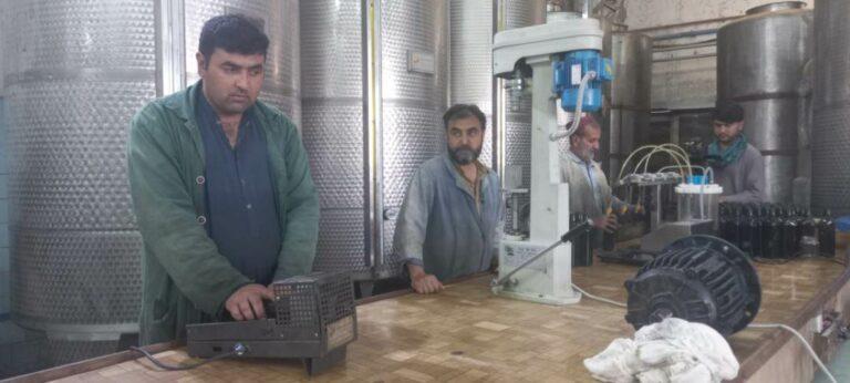 ریاست کانال ننگرهار: اگر وسایل فابریکۀ پروسس زیتون ترمیم نشود ممکن فعالیت آن متوقف گردد