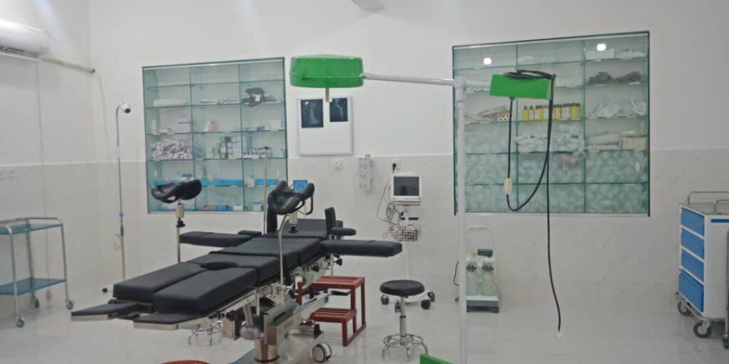 Hospital’s orthopedic department reconstructed