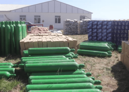 Paktia Covid hospital donated food, medical tools worth 11m afs