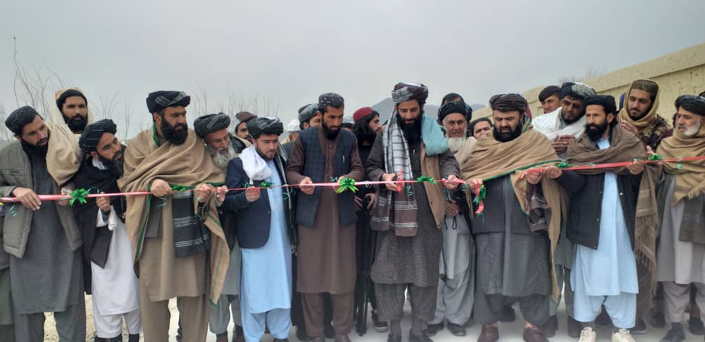 2 projects costing 17m afghanis put into service in Logar