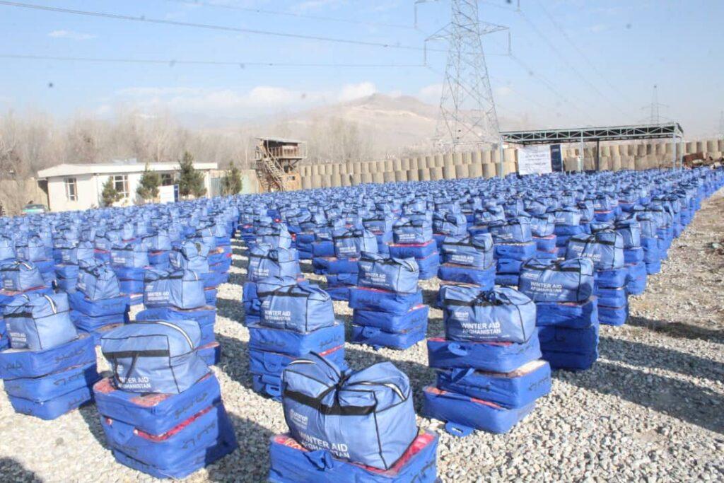 Less fortunate families receive aid in Logar, Wardak
