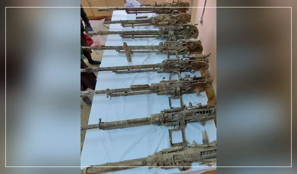 12 Zekoyak weapons recovered in Charikar