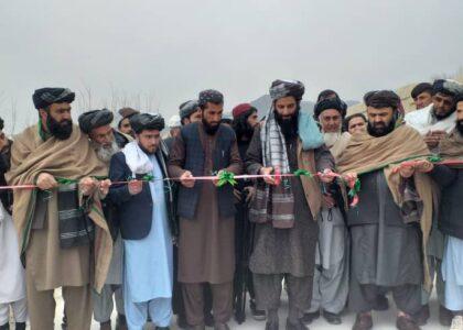 2 projects costing 17m afghanis put into service in Logar