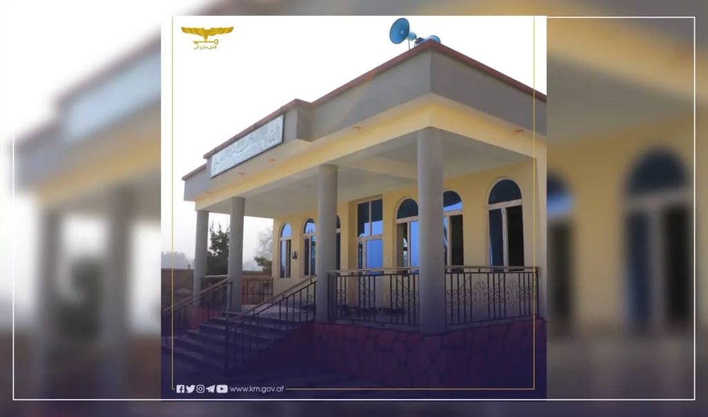 یک محراب مسجد در کابل افتتاح شد و ده مکتب در جوزجان تجهیز و ترمیم گردید