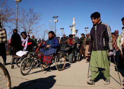 Some Ghor disabled want their pensions paid