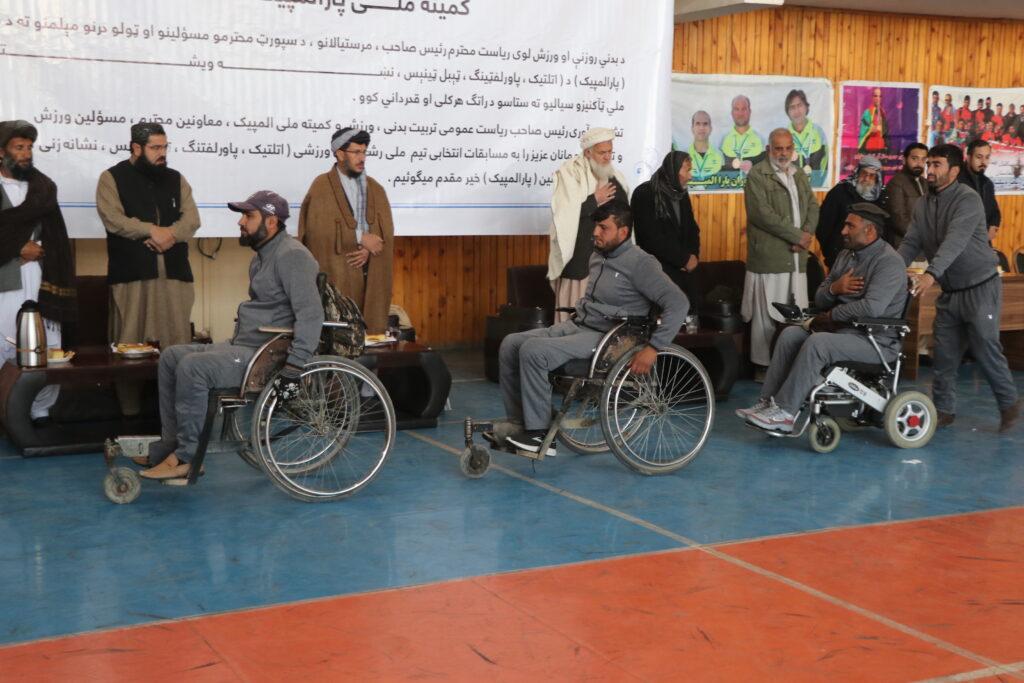 Disabled persons sport competitions kicks off in Kabul