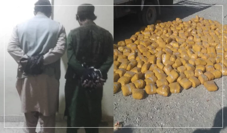 لغمان کې د نشه‌يي توکو قاچاق په تور دوه کسان نیول شوي