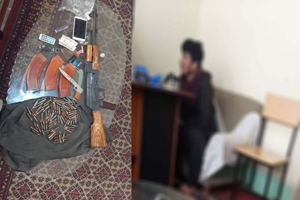 Man arrested, weapons, bullets recovered in Jawzjan
