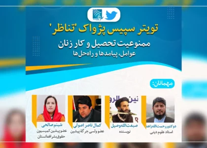 دیدگاه‌های مهمانان «تناظر» در بارۀ به تعلیق درآمدن تحصیل دختران و کار زنان