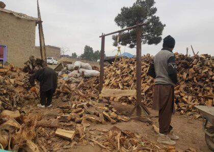 Firewood price more than doubles in Khost: Residents