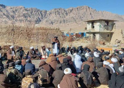 Khas Uruzgan residents demand public services from govt