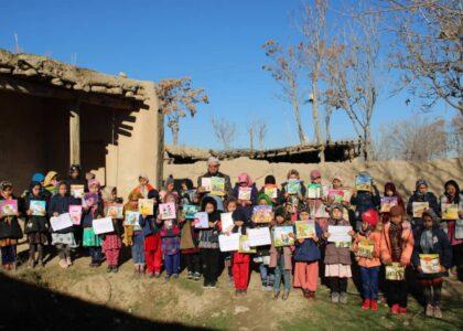 Library on two-wheeler offers children free books
