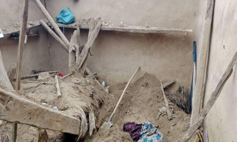 بادغیس کې د یوې خونې چت لوېدو پېښه کې د څلورو ماشومانو په ګډون شپږ کسان مړه شوي