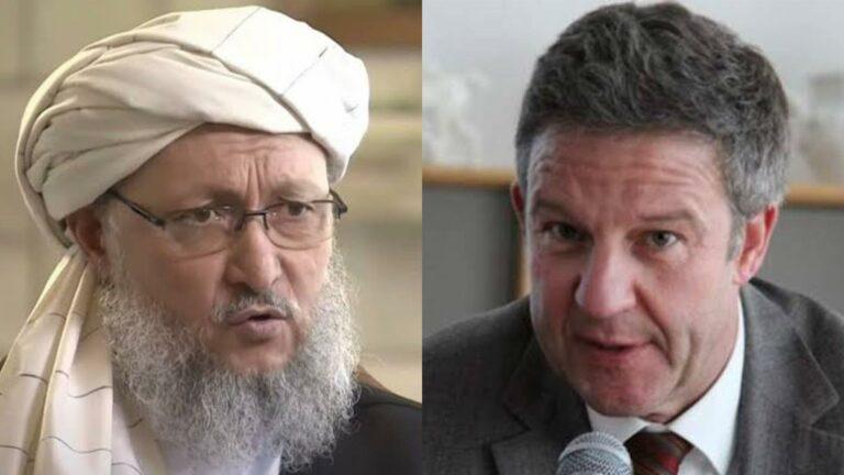 ممنوعیت کار و تحصیل زنان؛ پوتزل با حنفی دیدار کرد